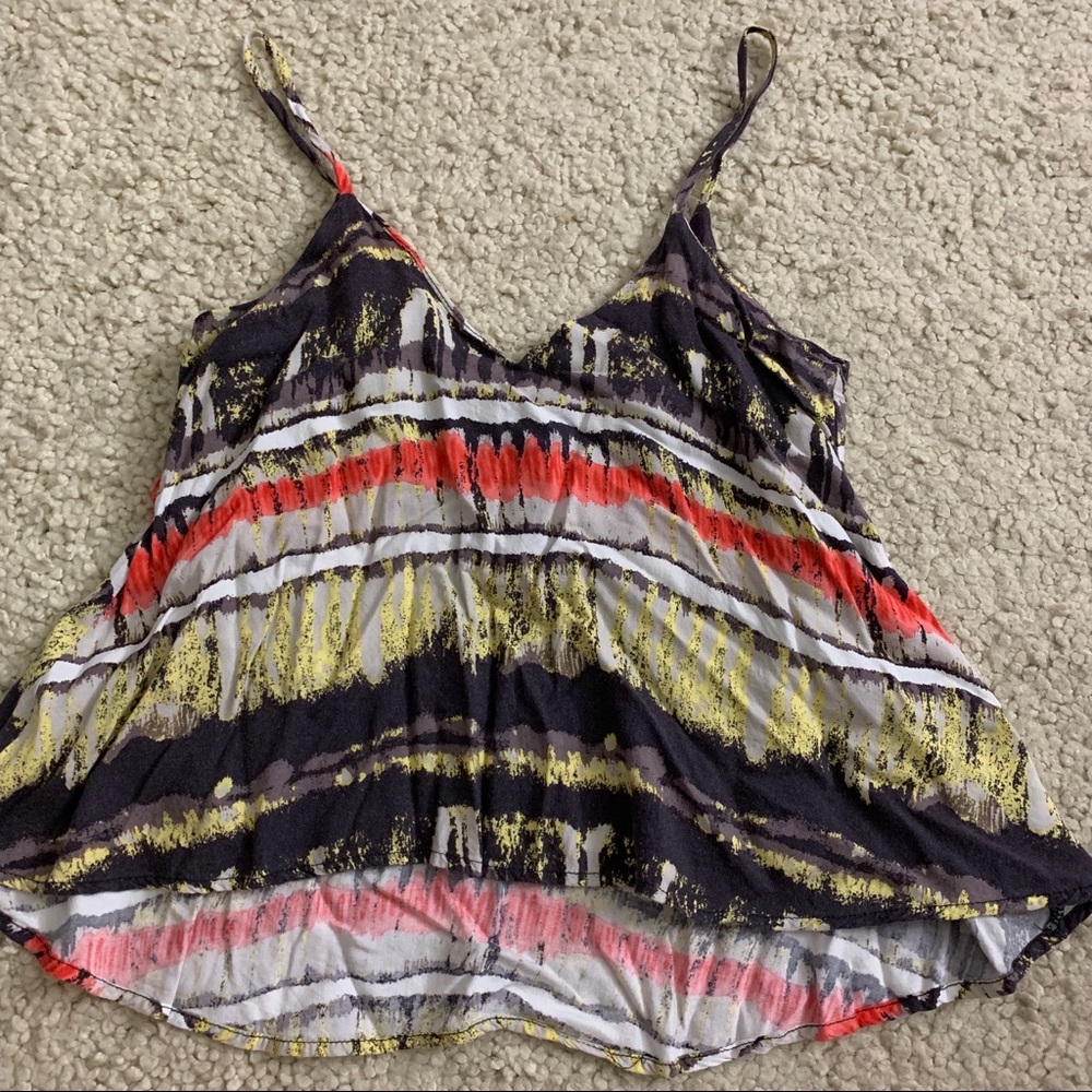 Patterned Swing Tank Top